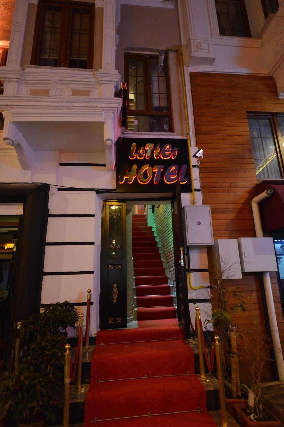 Letter Hotel Istanbul Exterior foto